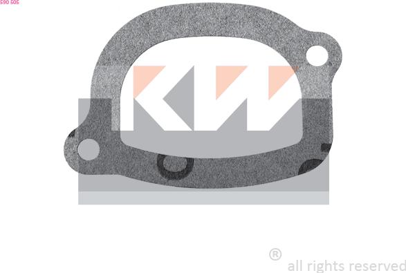 KW 590 505 - Прокладка, термостат autozip.com.ua