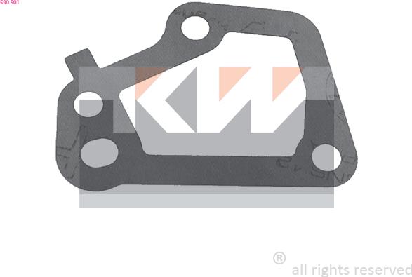 KW 590 501 - Прокладка, термостат autozip.com.ua