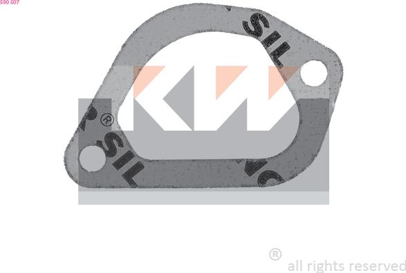 KW 590 507 - Прокладка, термостат autozip.com.ua