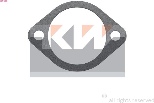 KW 590 588 - Прокладка, термостат autozip.com.ua