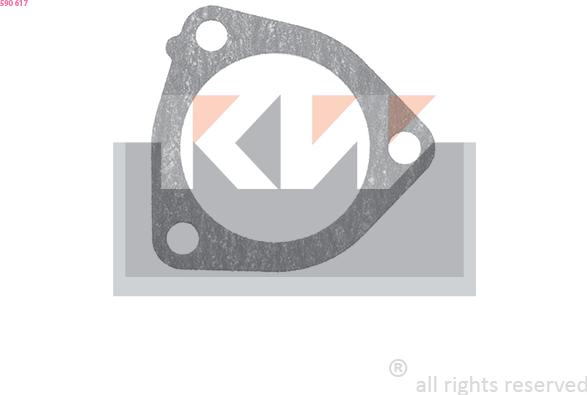 KW 590 617 - Прокладка, термостат autozip.com.ua