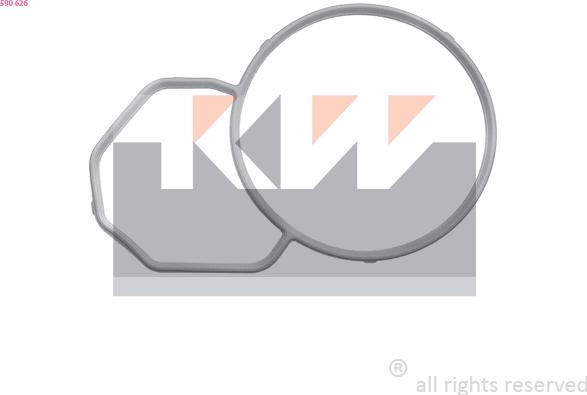 KW 590 626 - Прокладка, термостат autozip.com.ua