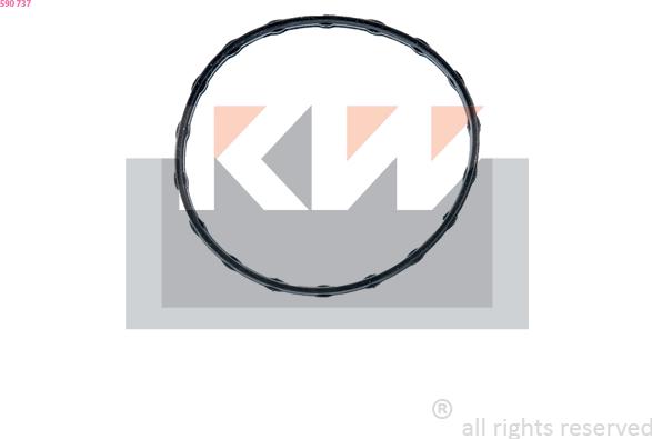 KW 590 737 - Прокладка, термостат autozip.com.ua