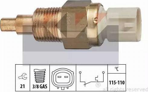 KW 550 228 - Термовимикач, вентилятор радіатора / кондиціонера autozip.com.ua