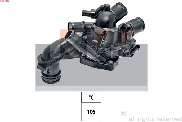 KW 580868 - Термостат, охолоджуюча рідина autozip.com.ua