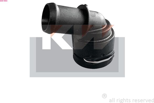 KW 660 003 - Фланець охолоджуючої рідини autozip.com.ua