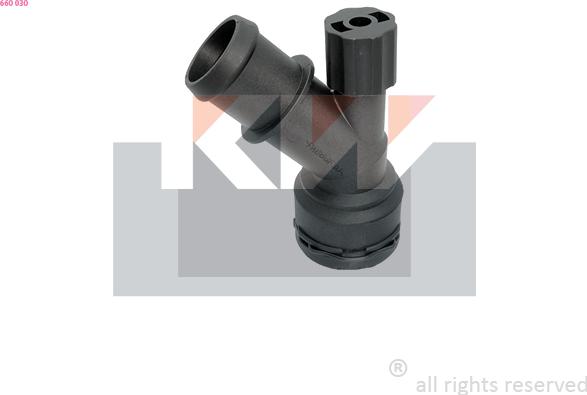 KW 660 030 - Фланець охолоджуючої рідини autozip.com.ua