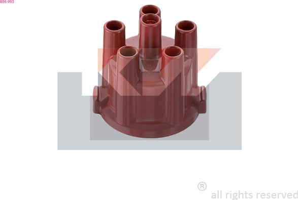 KW 806 093 - Кришка розподільника запалювання autozip.com.ua