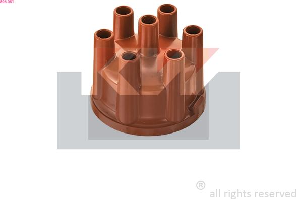 KW 806 081 - Кришка розподільника запалювання autozip.com.ua
