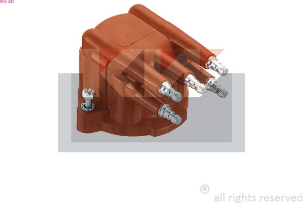 KW 806 241 - Кришка розподільника запалювання autozip.com.ua