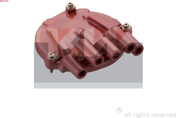KW 806 247 - Кришка розподільника запалювання autozip.com.ua