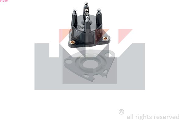 KW 815 071 - Кришка розподільника запалювання autozip.com.ua