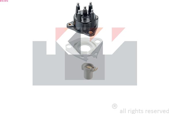 KW 815 072 - Кришка розподільника запалювання autozip.com.ua
