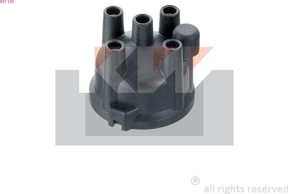 KW 831 120 - Кришка розподільника запалювання autozip.com.ua