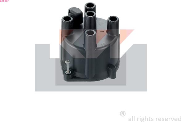 KW 822 057 - Кришка розподільника запалювання autozip.com.ua