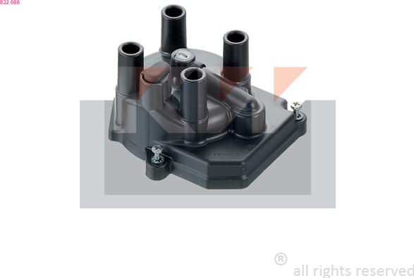 KW 822 088 - Кришка розподільника запалювання autozip.com.ua