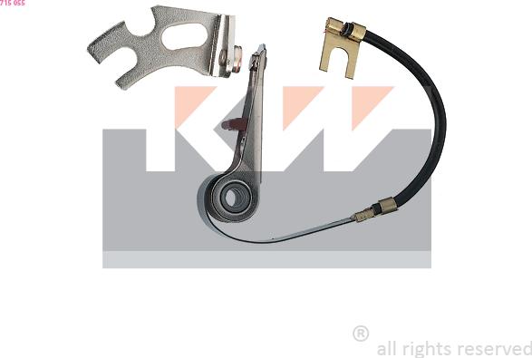 KW 715 055 - Контактна група, розподільник запалювання autozip.com.ua