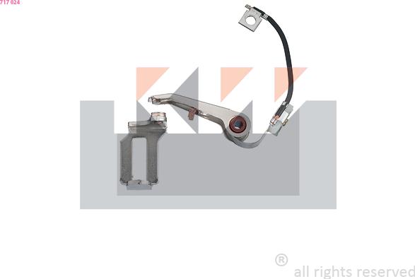 KW 717 024 - Контактна група, розподільник запалювання autozip.com.ua