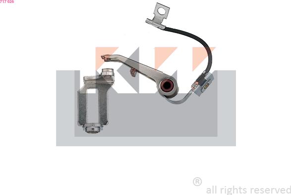 KW 717 026 - Контактна група, розподільник запалювання autozip.com.ua