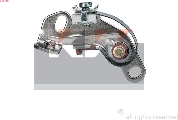KW 730 139 - Контактна група, розподільник запалювання autozip.com.ua