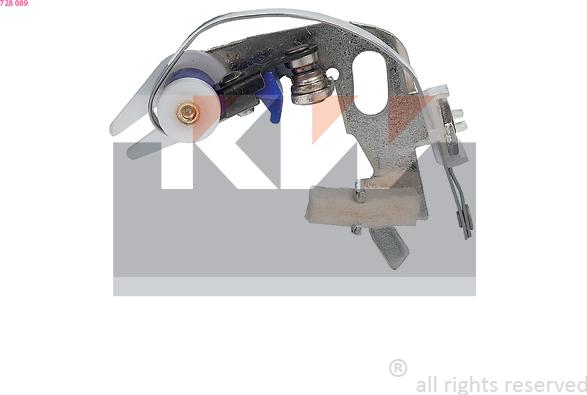 KW 728 089 - Контактна група, розподільник запалювання autozip.com.ua