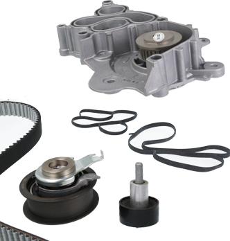 KWP KW1218-1 - Водяний насос + комплект зубчатого ременя autozip.com.ua