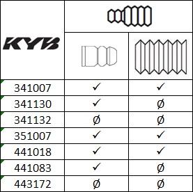 KYB 443172 - Амортизатор autozip.com.ua