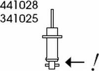 KYB 341025 - Амортизатор autozip.com.ua