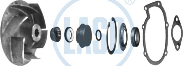 Laso 85582007 - Ремкомплект, водяний насос autozip.com.ua