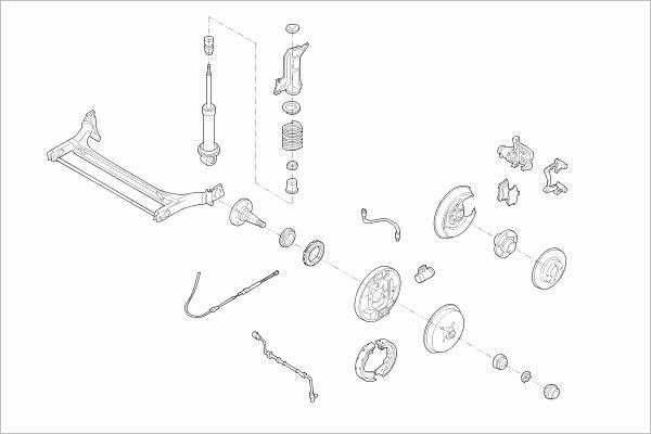 Lemförder AUDI-80B4-RL003 - Рульове управління autozip.com.ua