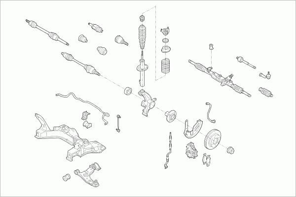 Lemförder FORD-FOCUS-FL004 - Рульове управління autozip.com.ua