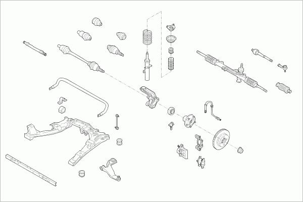 Lemförder FORD-MONDE-FL032 - Рульове управління autozip.com.ua