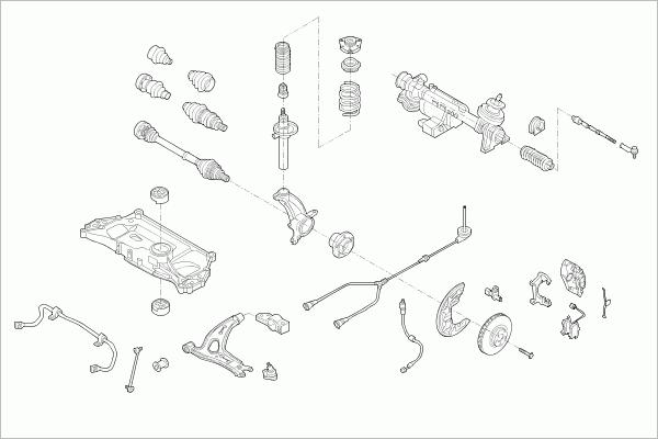 Lemförder VW-GOLF-FL108 - Рульове управління autozip.com.ua