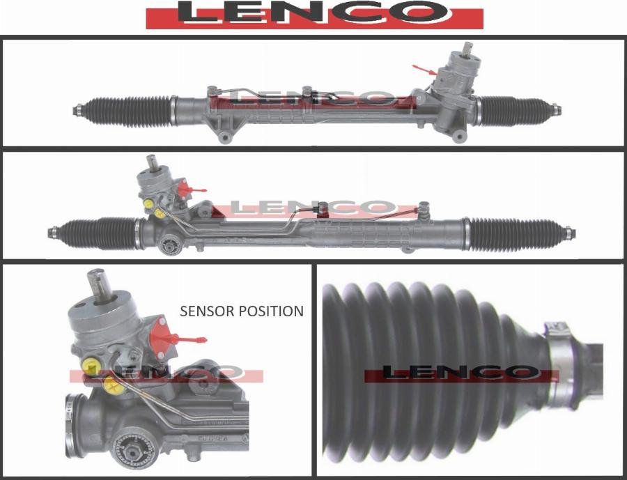Lenco SGA910L - Рульовий механізм, рейка autozip.com.ua