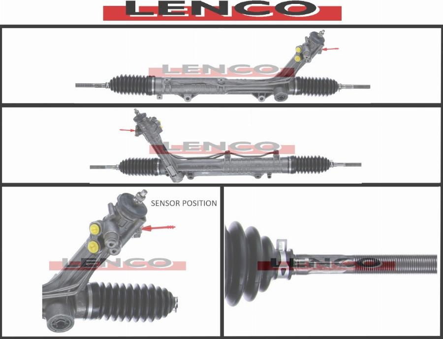 Lenco SGA925L - Рульовий механізм, рейка autozip.com.ua