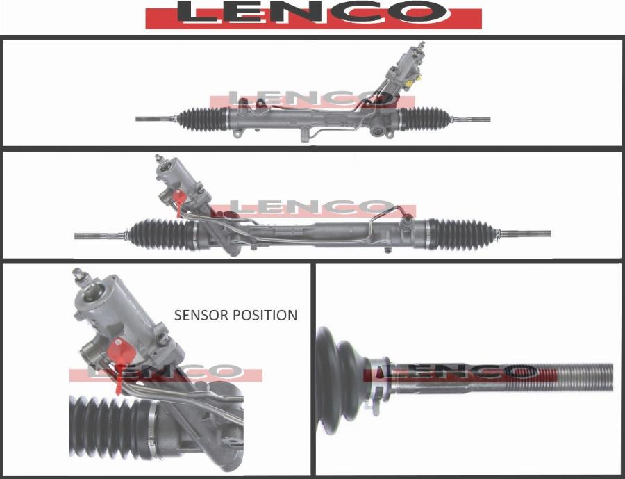 Lenco SGA927L - Рульовий механізм, рейка autozip.com.ua