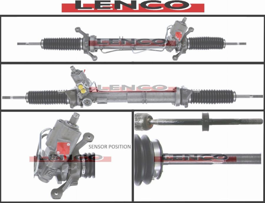 Lenco SGA492L - Рульовий механізм, рейка autozip.com.ua