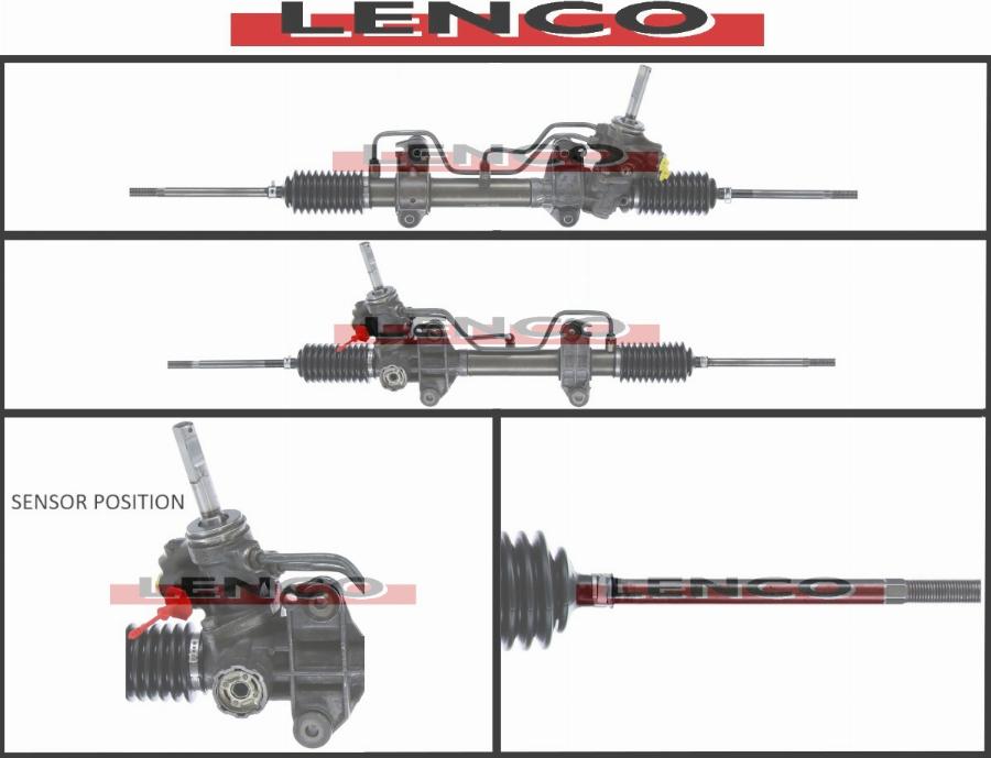 Lenco SGA588L - Рульовий механізм, рейка autozip.com.ua