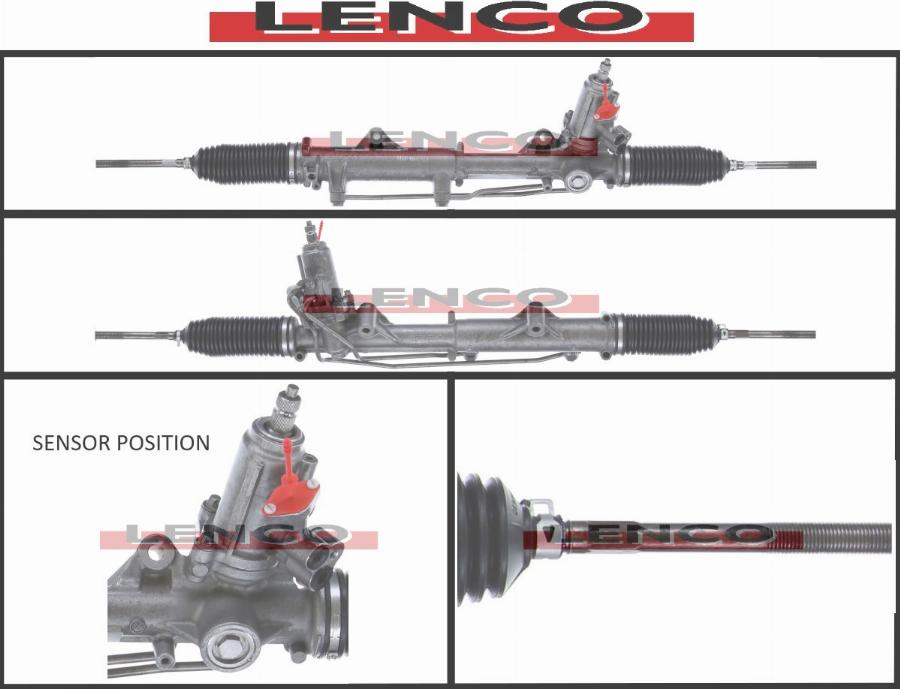 Lenco SGA046L - Рульовий механізм, рейка autozip.com.ua