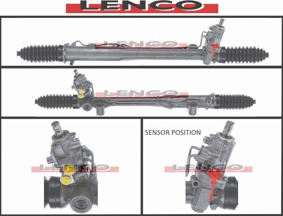 Lenco SGA006L - Рульовий механізм, рейка autozip.com.ua