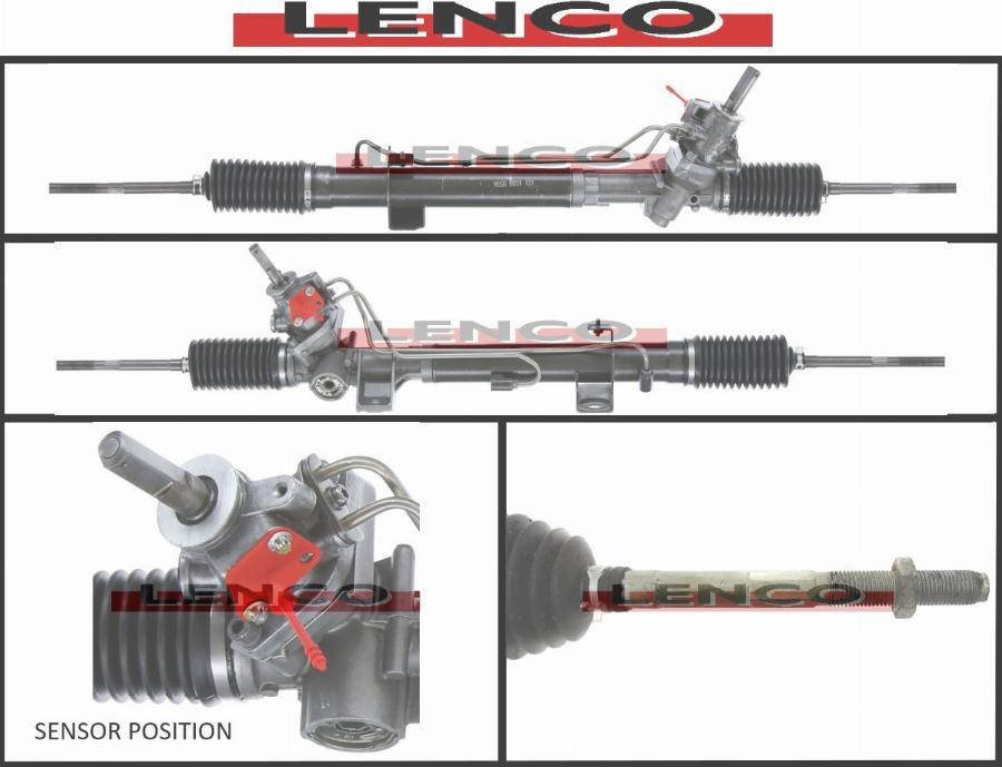 Lenco SGA031L - Рульовий механізм, рейка autozip.com.ua