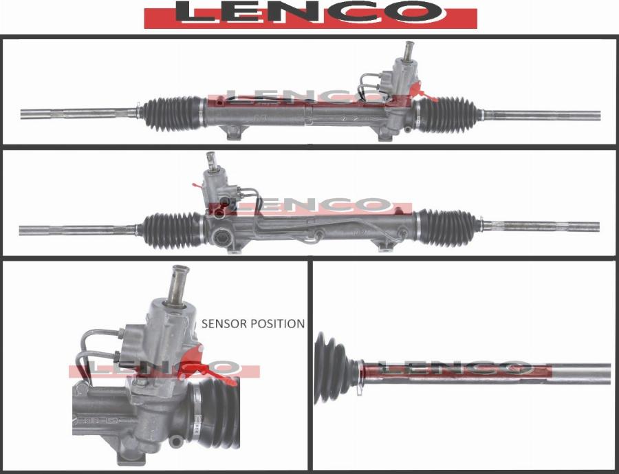 Lenco SGA163L - Рульовий механізм, рейка autozip.com.ua