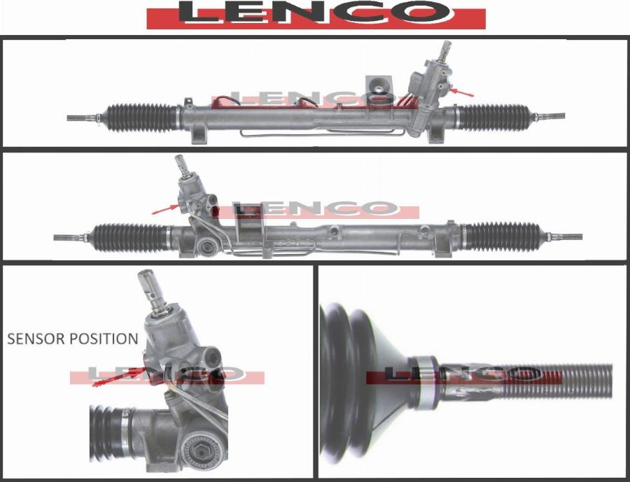 Lenco SGA109L - Рульовий механізм, рейка autozip.com.ua