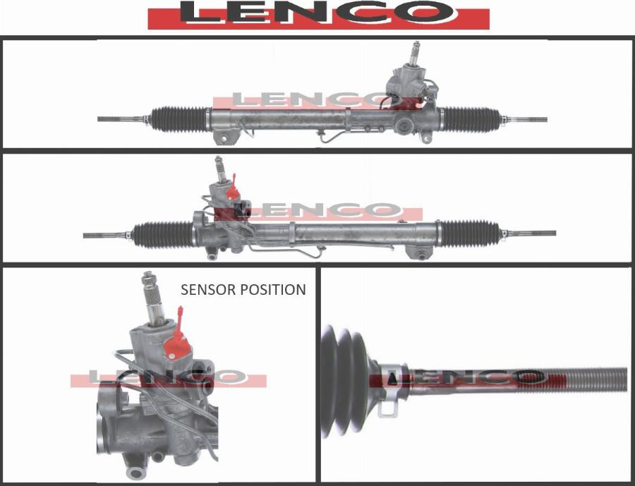 Lenco SGA1009L - Рульовий механізм, рейка autozip.com.ua