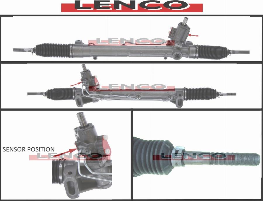 Lenco SGA100L - Рульовий механізм, рейка autozip.com.ua