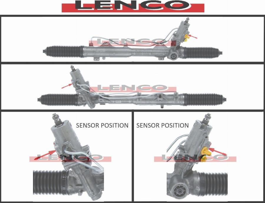 Lenco SGA1076L - Рульовий механізм, рейка autozip.com.ua