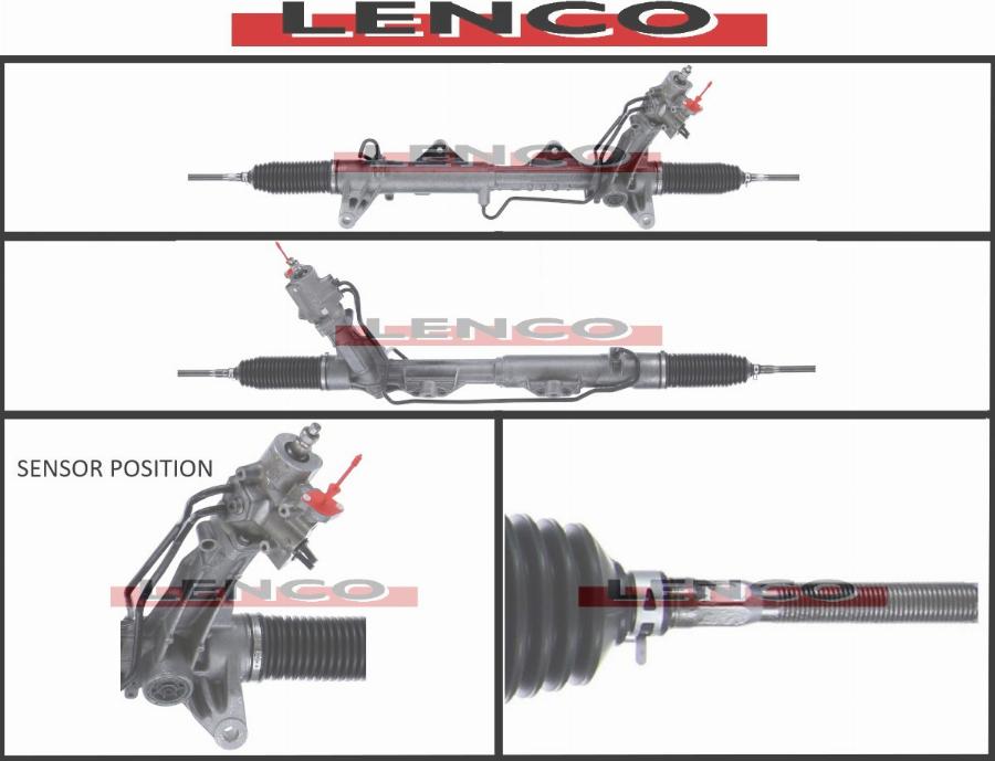 Lenco SGA1117L - Рульовий механізм, рейка autozip.com.ua