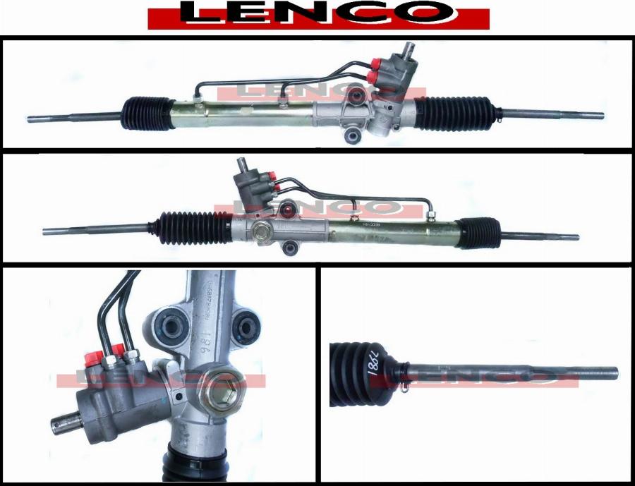 Lenco SGA186L - Рульовий механізм, рейка autozip.com.ua