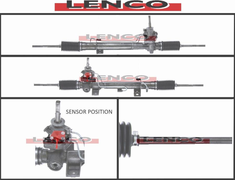 Lenco SGA891L - Рульовий механізм, рейка autozip.com.ua