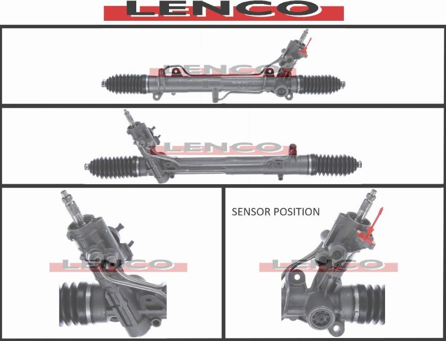 Lenco SGA893L - Рульовий механізм, рейка autozip.com.ua